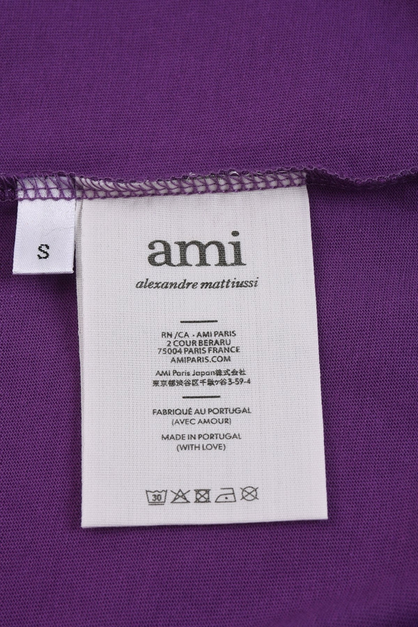 ブランドTシャツ角部分ディテール